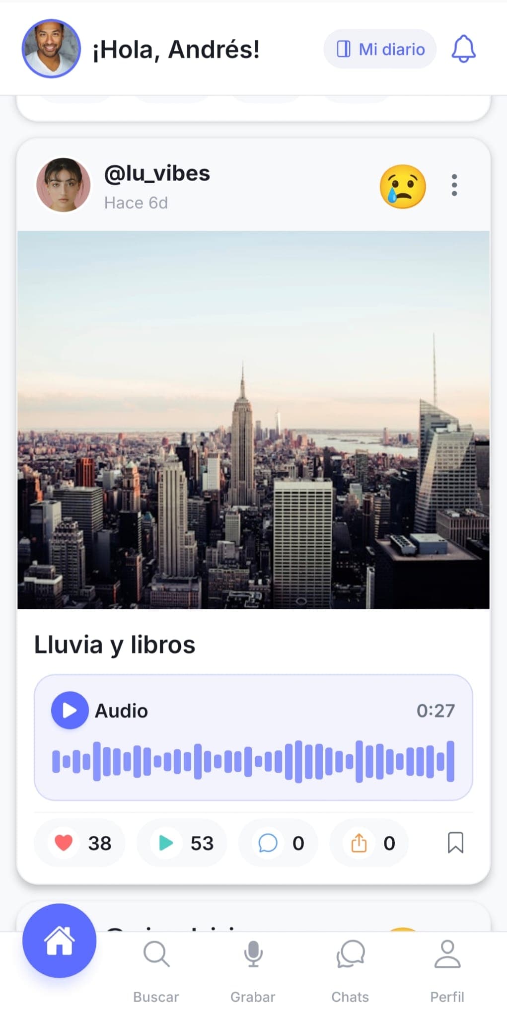 Echo Diaries — Feed